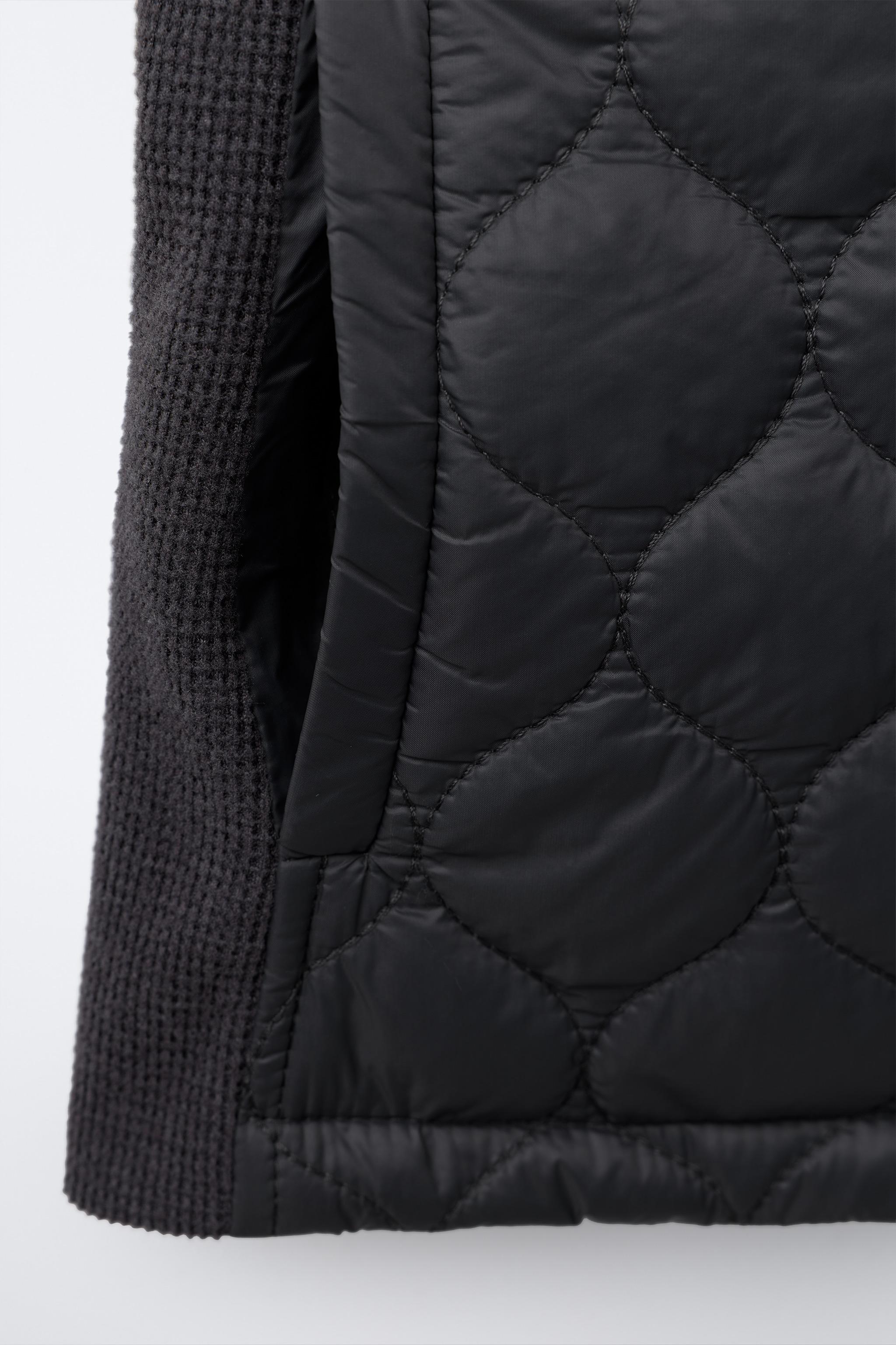 GILET MATELASSÉ COMBINÉ ÉQUITATION